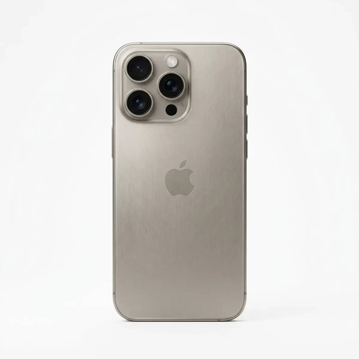 An iPhone 16 Pro shown from the front and back